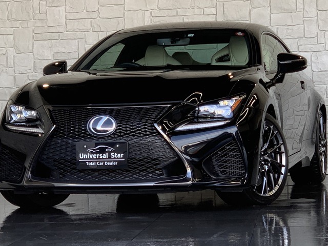 中古車 レクサス Rc F 5 0 s19aw 白本革 16年モデル の中古車詳細 61 000km ブラック 大阪府 4万円 中古車情報 中古車検索なら 車選びドットコム 車選び Com