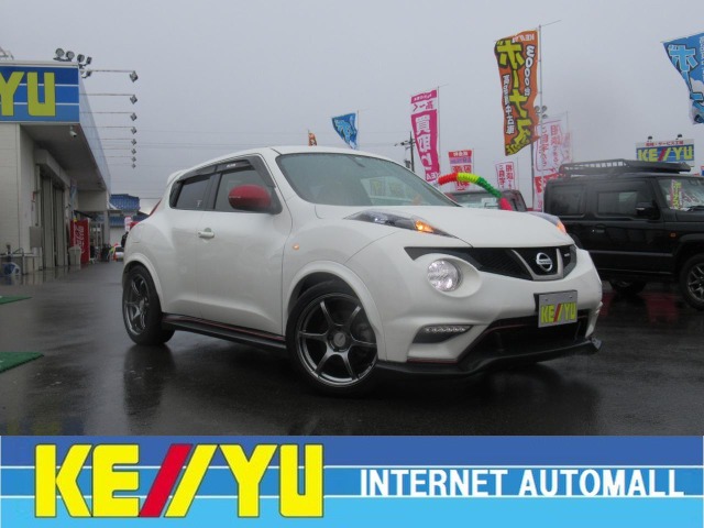 中古車 日産 ジューク 1 6 Nismo 4wd 禁煙4wd車 Sd地デジナビ エンスタ の中古車詳細 28 097km ブリリアントホワイトパール 石川県 139万円 中古車情報 中古車検索なら 車選びドットコム 車選び Com