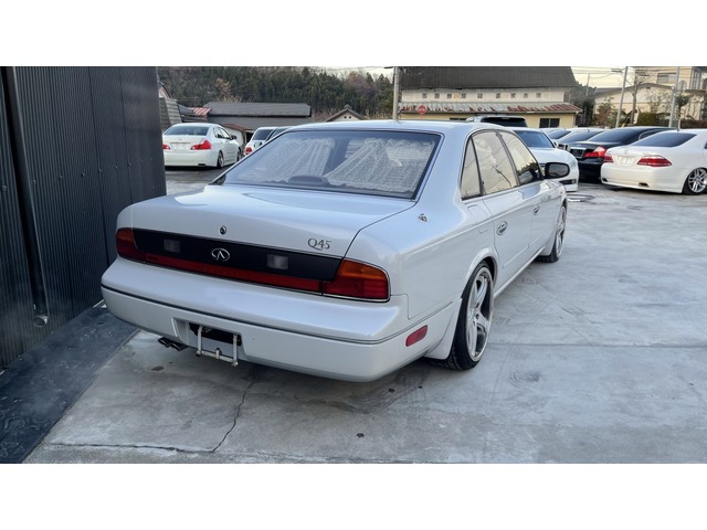 中古車 日産 インフィニティq45 4 5 タイプv 油圧アクティブサスペンション装着車 サスコン Oz 19インチ サンルーフ の中古車詳細 64 950km Wk1ホワイト 宮城県 66万円 中古車情報 中古車検索なら 車選びドットコム 車選び Com