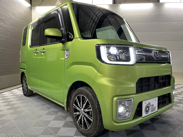 中古車 ダイハツ ウェイク G ターボ Saii 4wd スマートキー Led エンジンスタータ の中古車詳細 17 154km グリーンメタリック 北海道 Sold Out 中古車情報 中古車検索なら 車選びドットコム 車選び Com