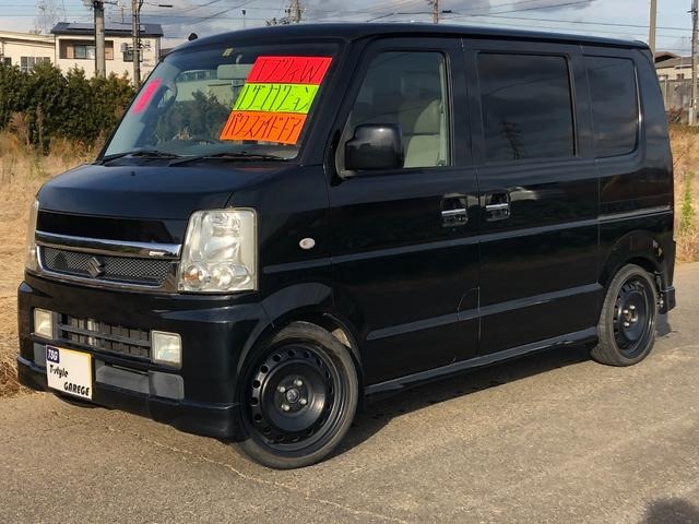 中古車情報 スズキ エブリイワゴン 修復歴無し の中古車詳細 走行距離 14 2万km カラー ブラック 販売地域 愛知県豊川市 中古車 を探すなら Carme カーミー 中古車