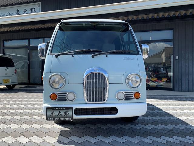 中古車 スバル サンバーディアス ディアス クラシック 40thアニバーサリー ワンオーナー 1000台限定車 の中古車詳細 157 000km ライトブルー 愛知県 65万円 中古車情報 中古車検索なら 車選びドットコム 車選び Com