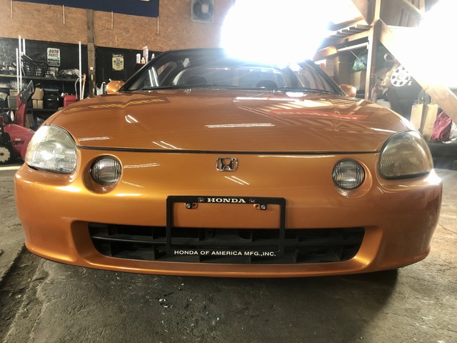 中古車 ホンダ Cr Xデルソル 1 5 Vxi ワイヤーホイールアメリカオブホンダ の中古車詳細 67 000km ブリリアントオレンジ 北海道 98万円 中古車情報 中古車検索なら 車選びドットコム 車選び Com