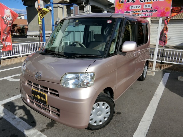 中古車 ダイハツ タント X フル装備 Abs スライドドア の中古車詳細 110 000km ピンク 岡山県 22万円 中古車情報 中古車検索なら 車選びドットコム 車選び Com