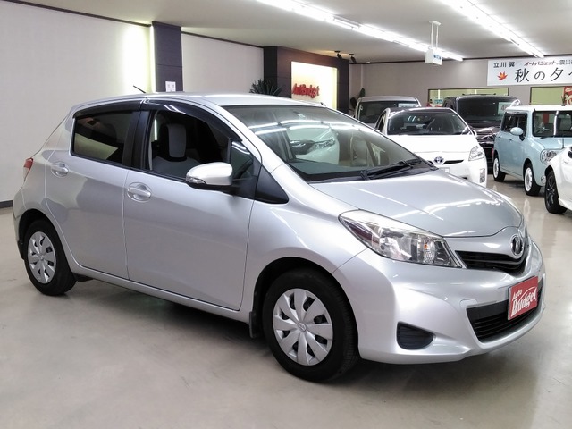 中古車 トヨタ ヴィッツ 1.0 F 禁煙車 取説整備手帳 ETC キーレス の