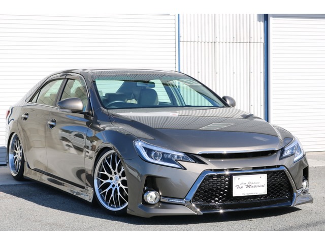 中古車 トヨタ マークx 2 5 250g リラックスセレクション 前後g S仕様 新品車高調 の中古車詳細 36 000km ブロンズメタリック 兵庫県 145万円 中古車情報 中古車検索なら 車選びドットコム 車選び Com