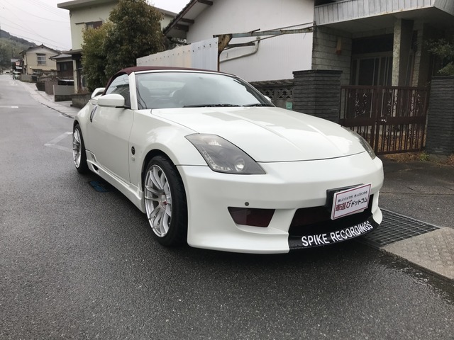 中古車 日産 フェアレディzロードスター 3 5 バージョン T At 赤幌 純opフジツボマフラー の中古車詳細 107 000km パールホワイト 山口県 115万円 中古車情報 中古車検索なら 車選びドットコム 車選び Com