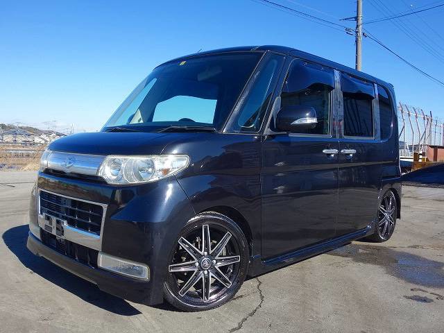 中古車 ダイハツ タントカスタム X 車高調 社外マフラー装備 の中古車詳細 135 158km X06 ブラックマイカ 群馬県 12万円 中古車情報 中古車検索なら 車選びドットコム 車選び Com