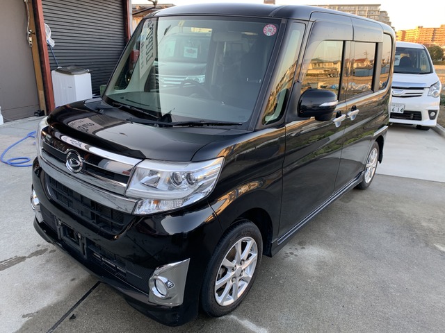 中古車 ダイハツ タントカスタム X 大型モニタyoutubeプライムnetf の中古車詳細 123 910km ブラック 大阪府 62万円 中古車情報 中古車検索なら 車選びドットコム 車選び Com