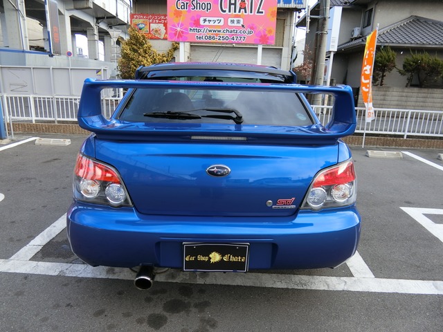 中古車 スバル インプレッサwrx 2 0 Wrx Sti 4wd 6mt ターボ 純正エアロ 純正17aw の中古車詳細 98 000km ブルー 岡山県 Sold Out 中古車情報 中古車検索なら 車選びドットコム 車選び Com