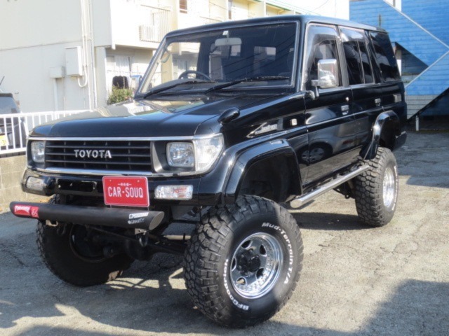 中古車 トヨタ ランドクルーザープラド 2 4 Sxワイド ディーゼル 4wd リフトアップ フルセグナビ 車検整備付 の中古車詳細 219 000km ブラック 福岡県 Sold Out 中古車情報 中古車検索なら 車選びドットコム 車選び Com