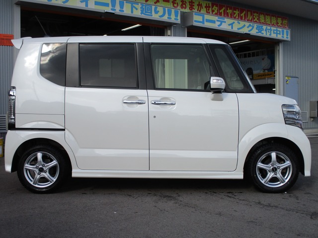 中古車 ホンダ N Boxカスタム G ターボ Lパッケージ 禁煙1オーナー両側自動ドアフルセグetc の中古車詳細 28 0km プレミアムホワイトパールii 富山県 119 9万円 中古車情報 中古車検索なら 車選びドットコム 車選び Com