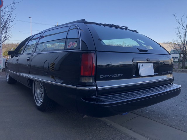 中古車 シボレー カプリスワゴン エステート 実走 新並 ローダウン の中古車詳細 125 000km ブラック 大阪府 218万円 中古車情報 中古車検索なら 車選びドットコム 車選び Com