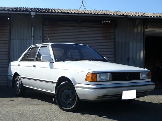 中古車 日産 サニー Exサルーンgii 5速マニュアル の中古車詳細 75 000km ホワイト 熊本県 60万円 中古車情報 中古車 検索なら 車選びドットコム 車選び Com