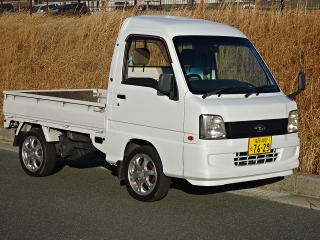 中古車 スバル サンバートラック 赤帽 スーパーチャージャー の中古車詳細 546 550km ホワイト 福岡県 50万円 中古車情報 中古車検索なら 車選びドットコム 車選び Com