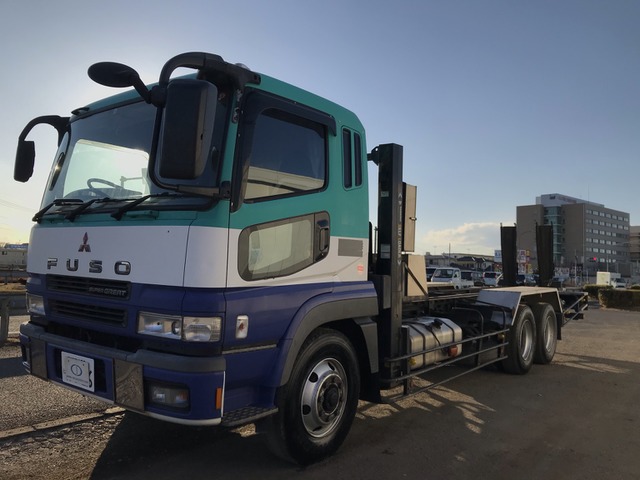 中古車 三菱ふそう スーパーグレート コンテナ運搬車 車検付 の中古車詳細 273 000km グリーン 埼玉県 627万円 中古車 情報 中古車検索なら 車選びドットコム 車選び Com