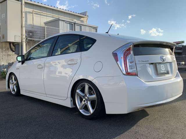 中古車 米国トヨタ プリウス Usプリウス 後期型 国内ワンオーナーエアサスx車高調hybrid の中古車詳細 ホワイト 静岡県 Sold Out 中古車情報 中古車検索なら 車選びドットコム 車選び Com