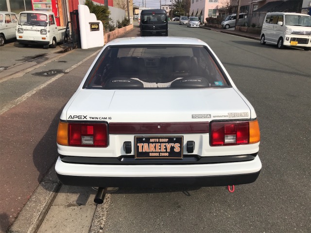 中古車 トヨタ スプリンタートレノ 1600gt の中古車詳細 179 100km ホワイト ブラック 静岡県 価格応談 中古車情報 中古車検索なら 車選びドットコム 車選び Com