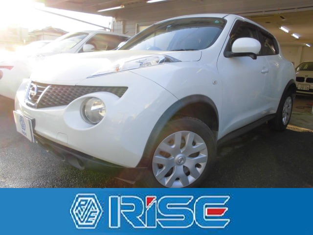中古車 日産 ジューク 1 5 15rx ディーラーキロクボ ナビtv 車検2年 の中古車詳細 66 000km パールホワイト 愛知県 53 8万円 中古車情報 中古車検索なら 車選びドットコム 車選び Com