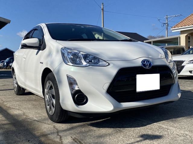 中古車 トヨタ アクア 1 5 G ブラックソフトレザーセレクション メモリーナビ バックカメラ Dvd再生 の中古車詳細 53 000km 白 佐賀県 Sold Out 中古車情報 中古車検索なら 車選びドットコム 車選び Com