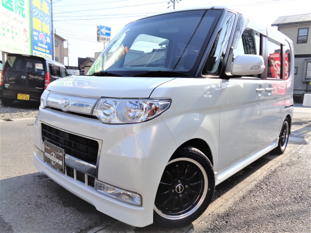 中古車 ダイハツ タントカスタム X ローダウン15インチアルミ の中古車詳細 48 812km パールホワイト 愛知県 50万円 中古車 情報 中古車検索なら 車選びドットコム 車選び Com