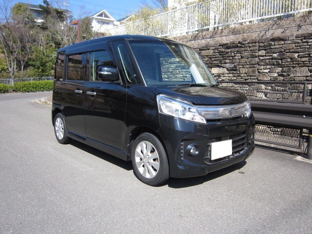 中古車 スズキ スペーシアカスタム Ts ナビ 両側パワスラ 走5 3万検5 7 の中古車詳細 53 000km ブラック 京都府 8万円 中古車情報 中古車検索なら 車選びドットコム 車選び Com