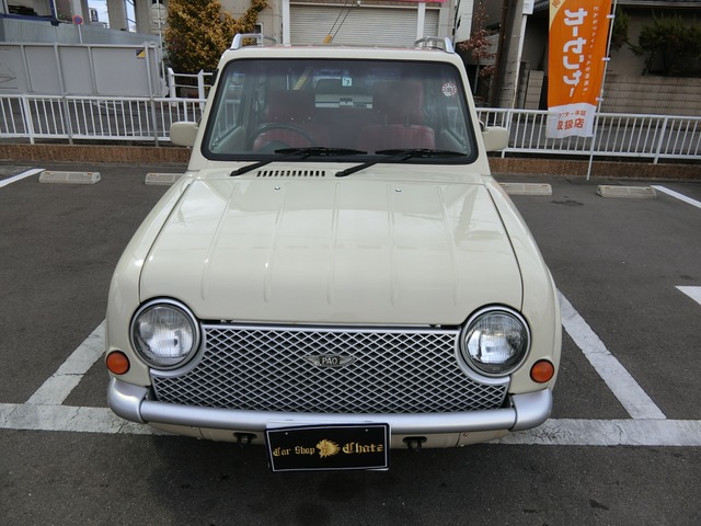 中古車 日産 パオ ベースグレード 5mt ローダウン パワステ の中古車詳細 186 000km アイボリー 岡山県 Sold Out 中古車情報 中古車検索なら 車選びドットコム 車選び Com