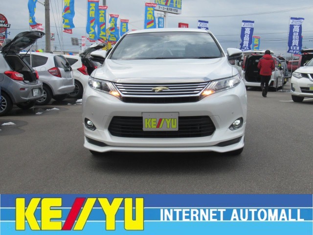 中古車 トヨタ ハリアー 2 0 プレミアム 禁煙車 黒革シート フルエアロ Sdナビ の中古車詳細 19 600km ホワイトパールクリスタルシャイン 石川県 239 9万円 中古車情報 中古車検索なら 車選びドットコム 車選び Com