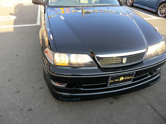 中古車 トヨタ マークii 2 0 グランデ 5mt 外品エアロ 外品18aw の中古車詳細 96 000km グリーン 岡山県 137万円 中古車情報 中古車検索なら 車選びドットコム 車選び Com