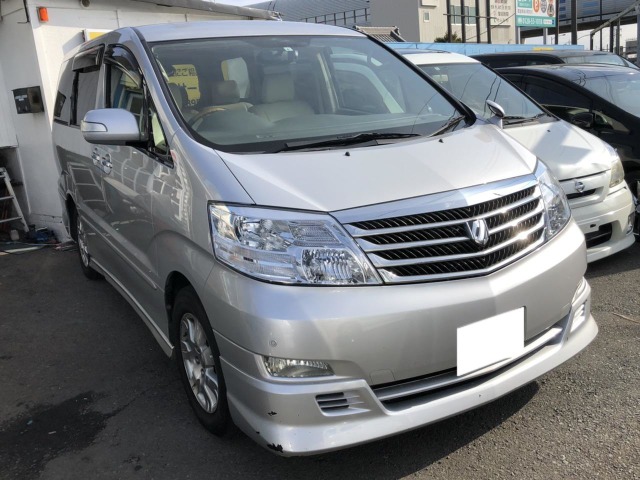 中古車 トヨタ アルファード 2 4 G Ax Lエディション の中古車詳細 67 0km シルバー 埼玉県 Sold Out 中古車 情報 中古車検索なら 車選びドットコム 車選び Com