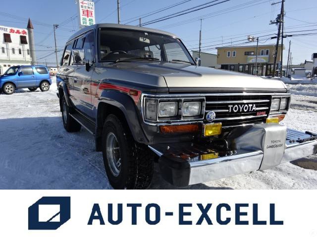 中古車情報 トヨタ ランドクルーザー60 4 0 Vx ハイルーフ ディーゼルターボ 4wd ワンオーナー 修復歴無し の中古車詳細 走行距離 23 6万km カラー ツートン 販売地域 北海道北見市 中古車を探すなら Carme カーミー 中古車