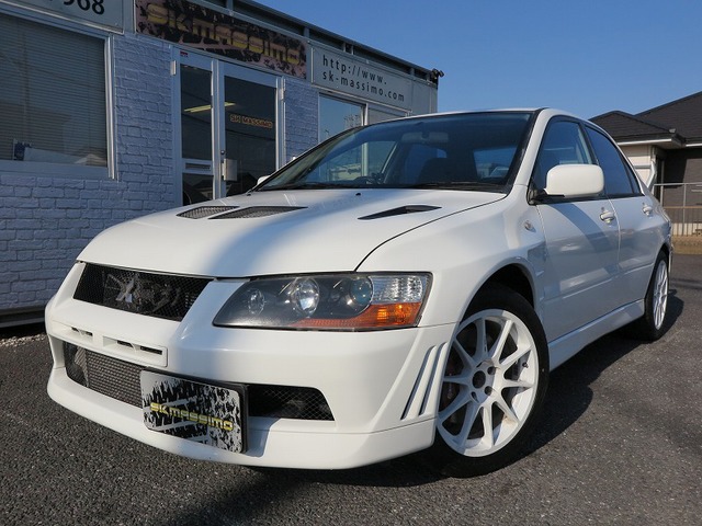 中古車 三菱 ランサーエボリューション 2 0 Gsr Vii 4wd 純正5mt 社外fフェンダーエンケイaw の中古車詳細 107 370km ホワイト 埼玉県 199 8万円 中古車情報 中古車検索なら 車選びドットコム 車選び Com