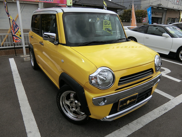 中古車 スズキ ハスラー A 5mt 4wd 外品サンルーフ の中古車詳細 000km イエロー 岡山県 Sold Out 中古車情報 中古車検索なら 車選びドットコム 車選び Com