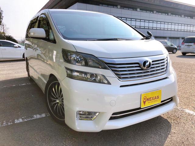 中古車 トヨタ ヴェルファイア 3 5 Z Gエディション の中古車詳細 81 500km パールホワイト 京都府 114万円 中古車情報 中古車検索なら 車選びドットコム 車選び Com