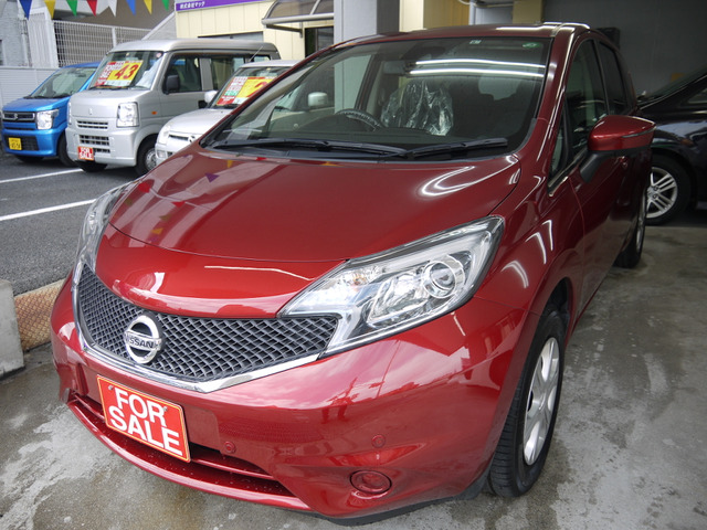 中古車情報 日産 ノート 1 2 X Dig S シンプルパッケージ 修復歴無し の中古車詳細 走行距離 3 4万km カラー 赤紫 販売地域 兵庫県神戸市灘区 中古車を探すなら Carme カーミー 中古車