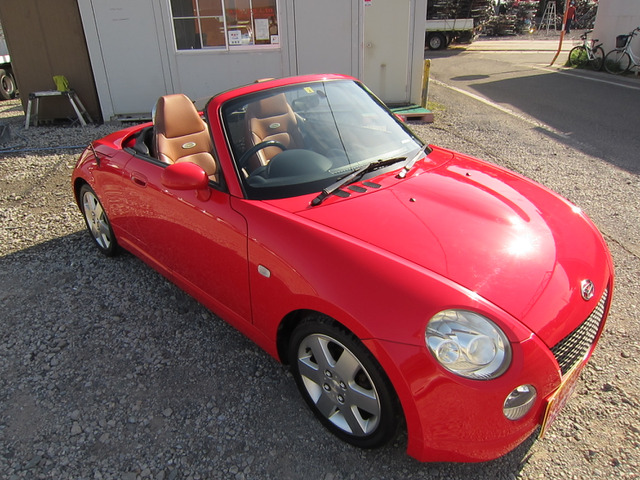 中古車 ダイハツ コペン 赤のコペン入荷 車検付きすぐ乗れます の中古車詳細 85 451km レッド 群馬県 66万円 中古車情報 中古車検索なら 車選びドットコム 車選び Com