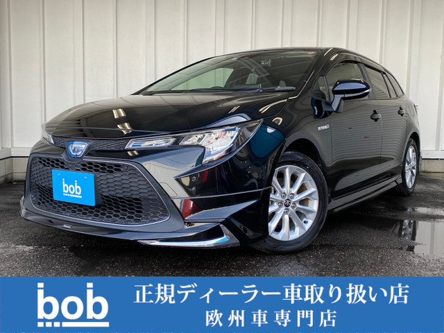 中古車 トヨタ カローラツーリング 1 8 ハイブリッド S Toyotasafetysense正d車 の中古車詳細 12 000km ブラックマイカ 愛知県 226 8万円 中古車情報 中古車検索なら 車選びドットコム 車選び Com