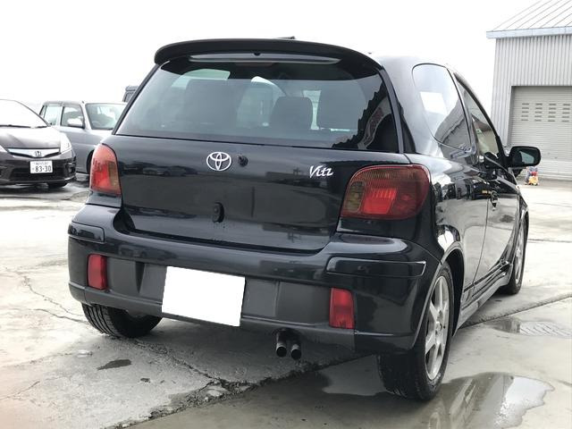 中古車 トヨタ ヴィッツ 1 5 Rs ターボ 純正 レア の中古車詳細 139 000km 黒 北海道 48 8万円 中古車情報 中古車検索なら 車選びドットコム 車選び Com