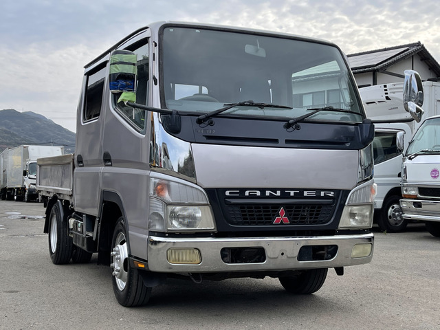 中古車 三菱ふそう キャンター ダブルキャブ 4wd の中古車詳細 改ざん車両 シルバー 佐賀県 49 8万円 中古車情報 中古車検索なら 車選びドットコム 車選び Com