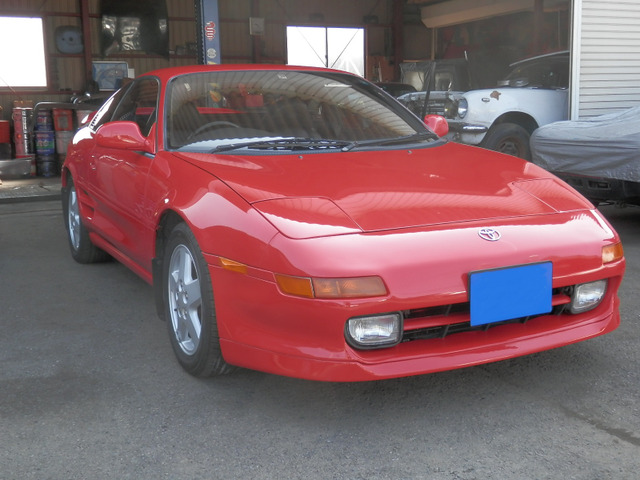 中古車 トヨタ Mr2 2 0 Gt ワンオーナー 無事故車 の中古車詳細 91 355km レッド 千葉県 187万円 中古車情報 中古車検索なら 車選びドットコム 車選び Com