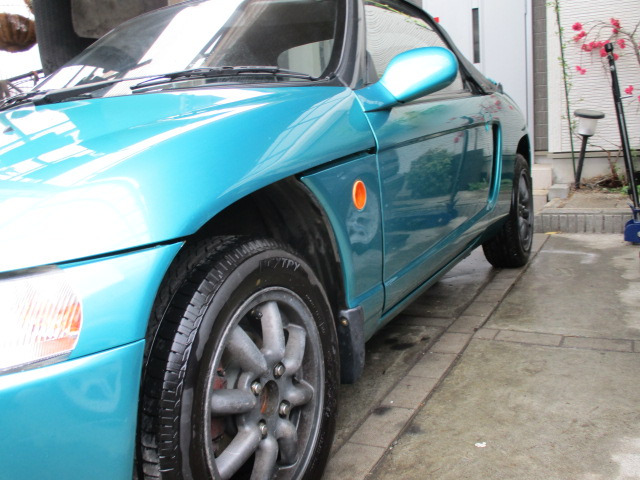 中古車 ホンダ ビート バージョンc の中古車詳細 48 980km グリーンメタリック 東京都 Sold Out 中古車情報 中古車検索なら 車選びドットコム 車選び Com