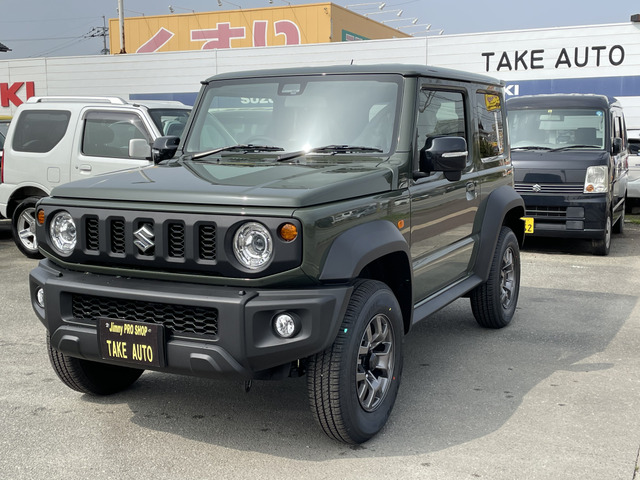 中古車 スズキ ジムニーシエラ 1 5 Jc 4wd 未使用車 プッシュスタート マニュアル車 の中古車詳細 登録済未使用車 5km走行 ジャングルグリーン 福岡県 219万円 中古車情報 中古車検索なら 車選びドットコム 車選び Com