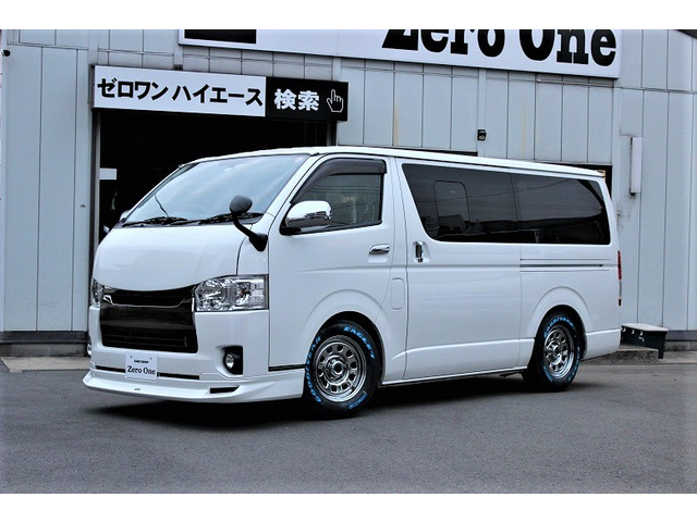 中古車 トヨタ ハイエースバン 2 0 スーパーgl ダークプライム ロング 新品16インチ新品タイヤ の中古車詳細 47 455km パールホワイト 神奈川県 255万円 中古車情報 中古車検索なら 車選びドットコム 車選び Com