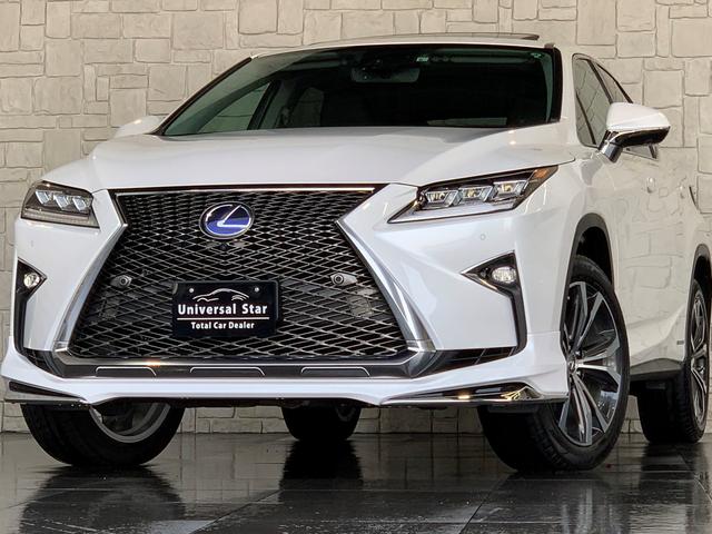 中古車 レクサス Rx450h バージョンl 新品fスポーツ仕様 新品モデリスタエアロ の中古車詳細 35 000km パールホワイト 大阪府 Sold Out 中古車情報 中古車検索なら 車選びドットコム 車選び Com
