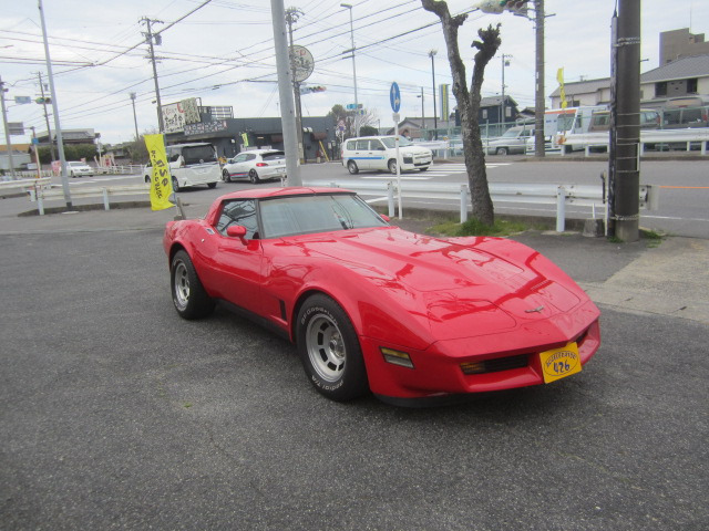 中古車 シボレー コルベット C3 全塗装 内装仕上済 黒革 の中古車詳細 レッド 愛知県 278万円 中古車情報 中古車検索なら 車 選びドットコム 車選び Com