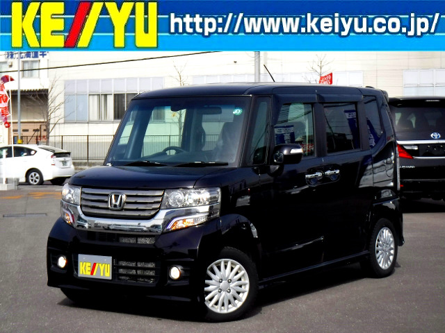 中古車 ホンダ N Boxカスタム G Aパッケージ 4wd ディーラーopナビ Bカメラ Etc の中古車詳細 72 000km ブラック 北海道 99 9万円 中古車情報 中古車検索なら 車選びドットコム 車選び Com