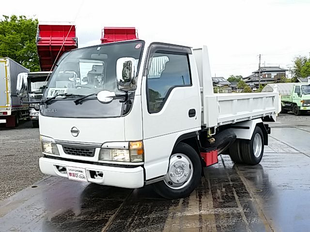 中古車 日産 アトラス 花見台製ローダーダンプ花見台積載3t の中古車