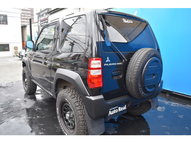 中古車 三菱 パジェロミニ Vr 4wd Realspeedカスタム リフトアップ の中古車詳細 63 000km ブラック 大阪府 158万円 中古車情報 中古車検索なら 車選びドットコム 車選び Com
