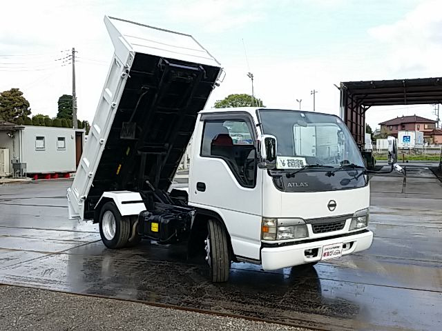 中古車 日産 アトラス 花見台製ローダーダンプ花見台積載3t の中古車