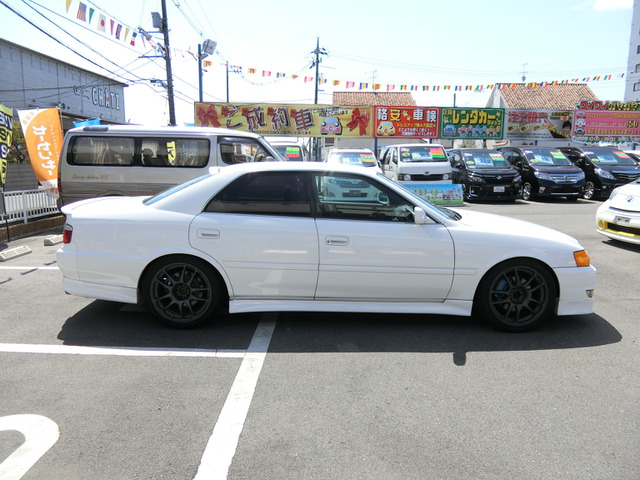 中古車 トヨタ チェイサー 2 5 ツアラーv 5mt載替公認済 1jzターボ の中古車詳細 150 000km ホワイト 岡山県 233万円 中古車情報 中古車検索なら 車選びドットコム 車選び Com